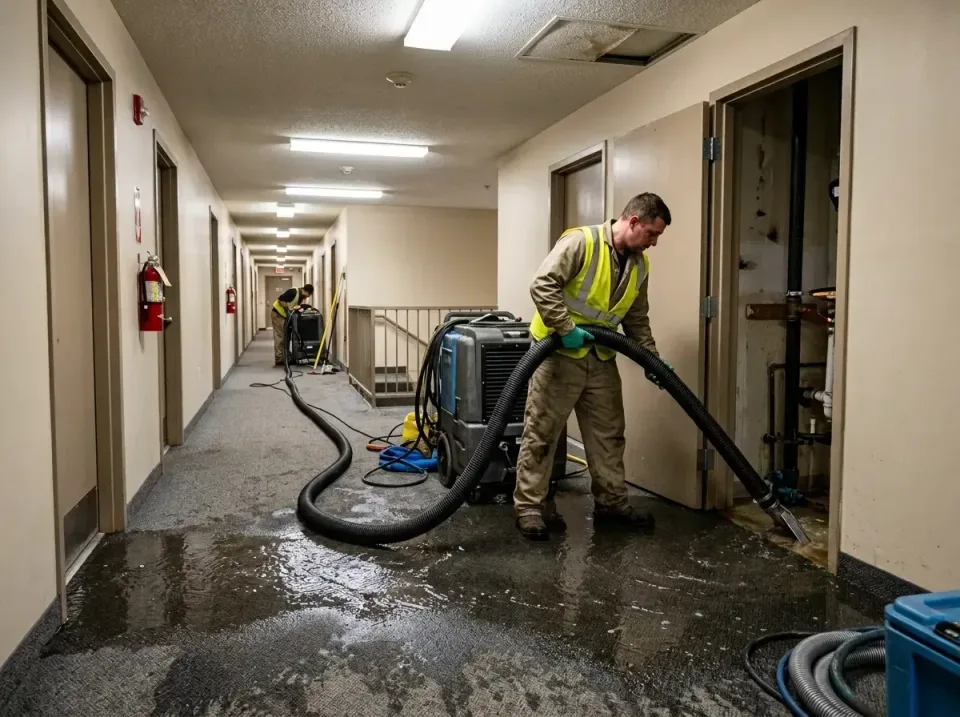 multi-unit-apartment-hallway-f-005 — frequently asked questions, Emergency Burst Pipe Water Extraction & Removal in Lonoke,…